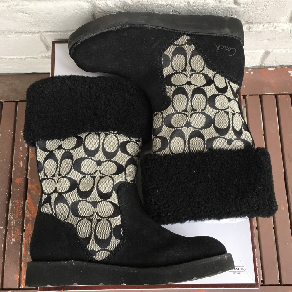 👩🏼🌺Coach Kally Boots, Size 7. - Picture 6 of 7